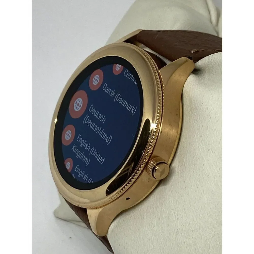 Fossil Gen 3 Authentic Genuine Smart Watch Custom Band FTW6005 DC755
